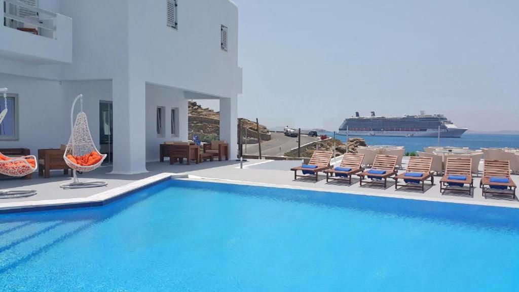 Smy Bellevue Mykonos Hotel Mykonos Town Exterior foto
